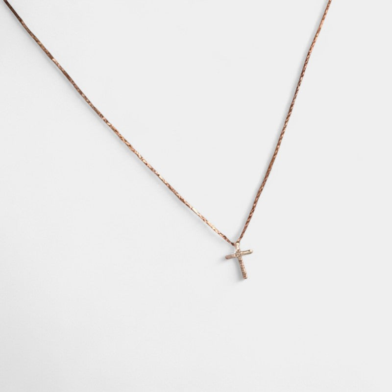 Virelle Necklace - Necklace with cross pendant with stones