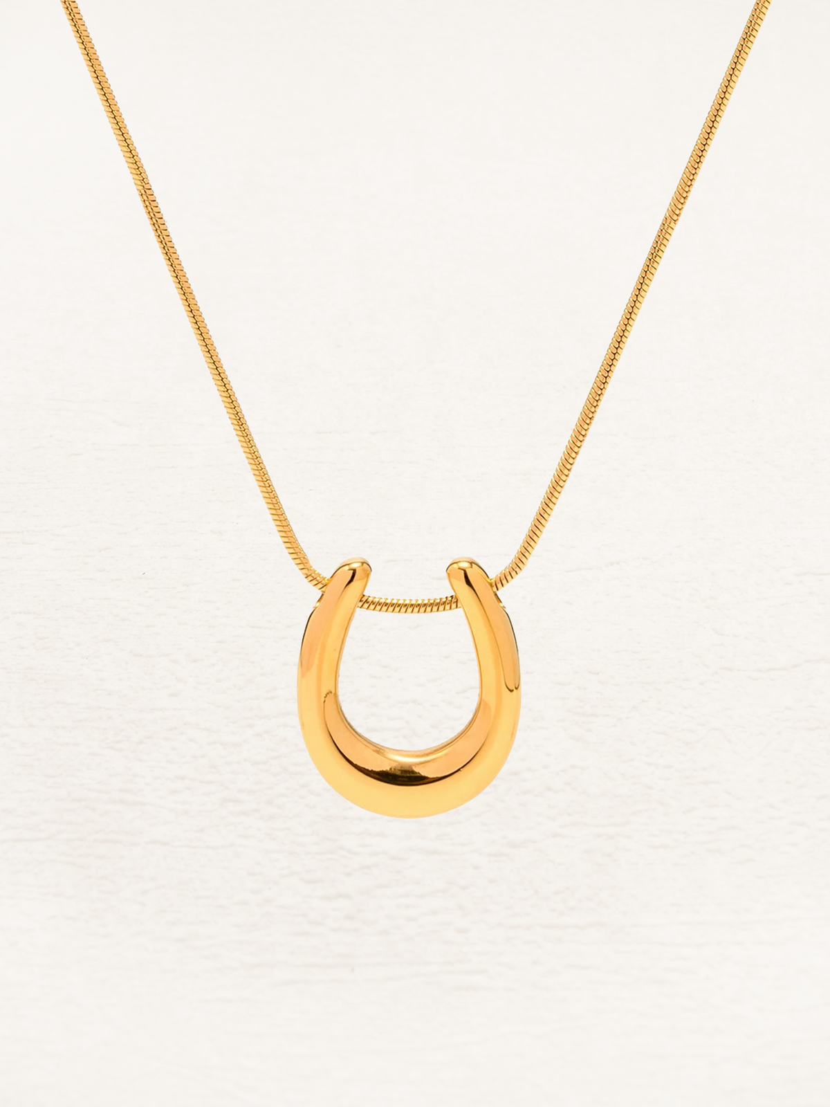 Caitlin Lucky Sword Necklace Gold