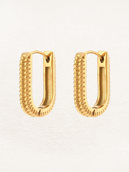 Estée Ovale Earrings Gold