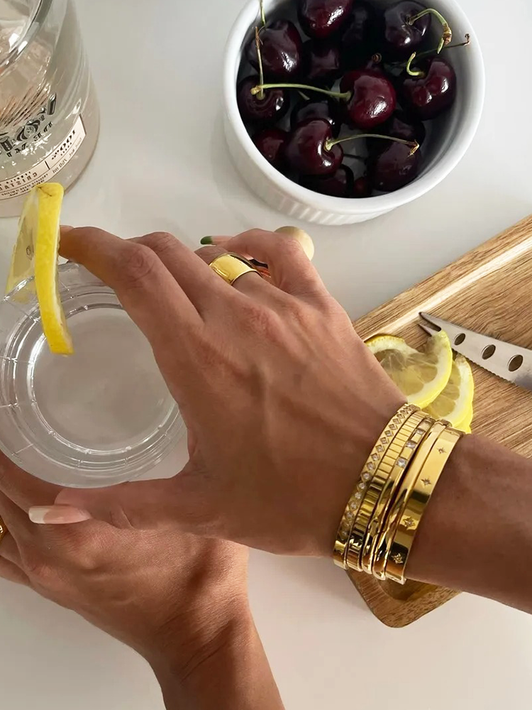 Georgina Basic Bangle Gold