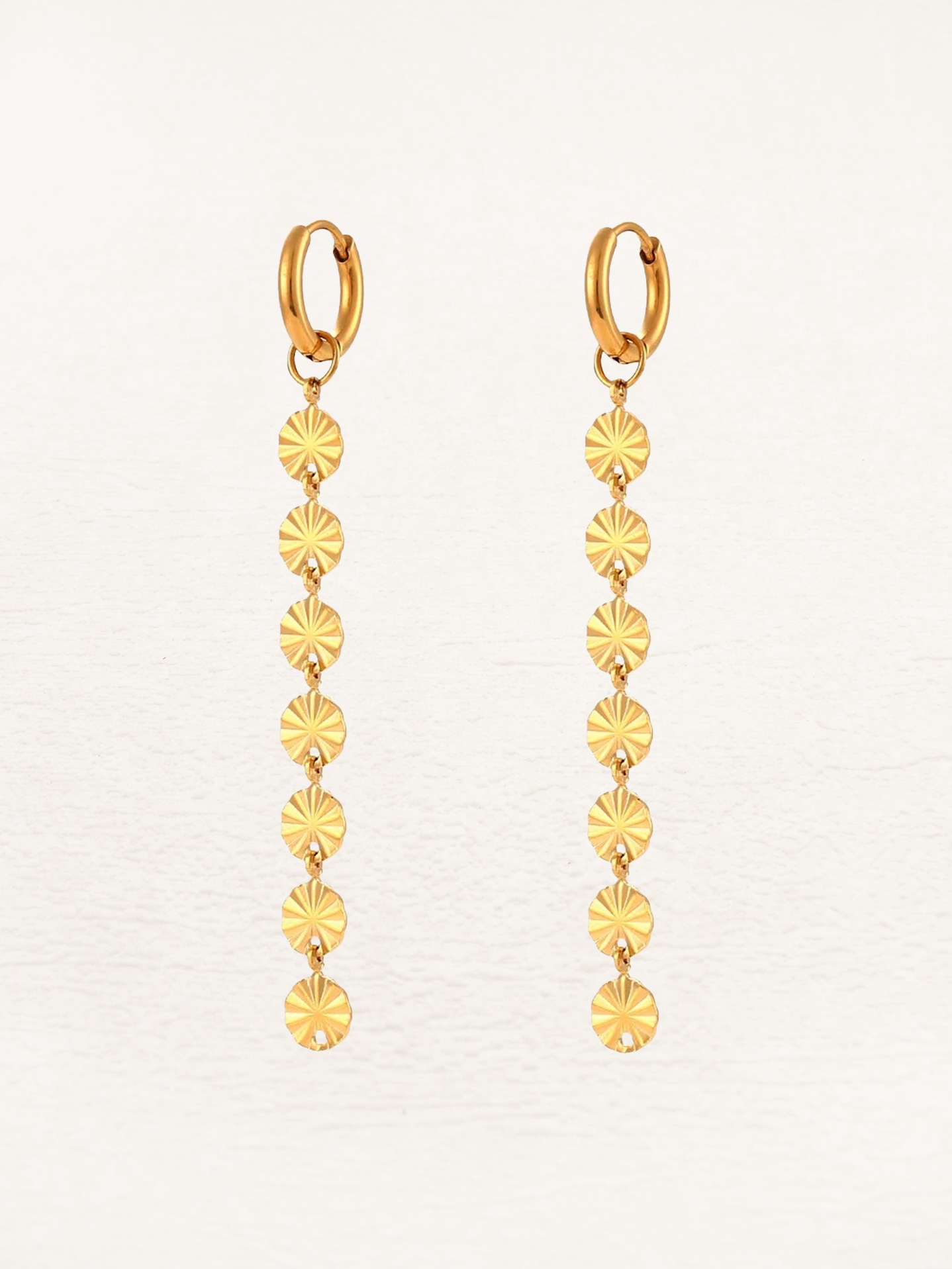 Lou Hanging Earrings Gold