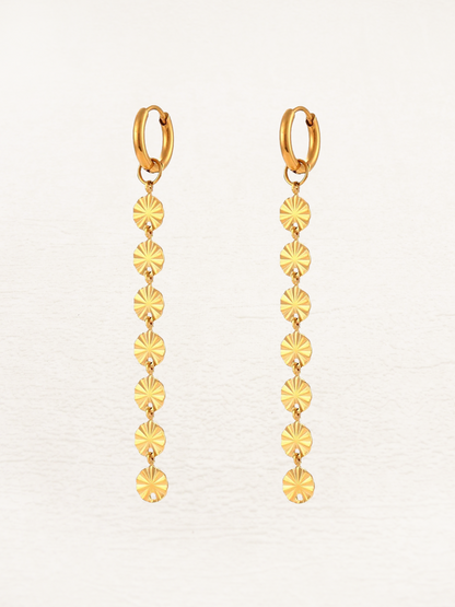 Lou Hanging Earrings Gold