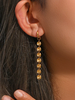 Lou Hanging Earrings Gold