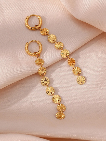 Lou Hanging Earrings Gold