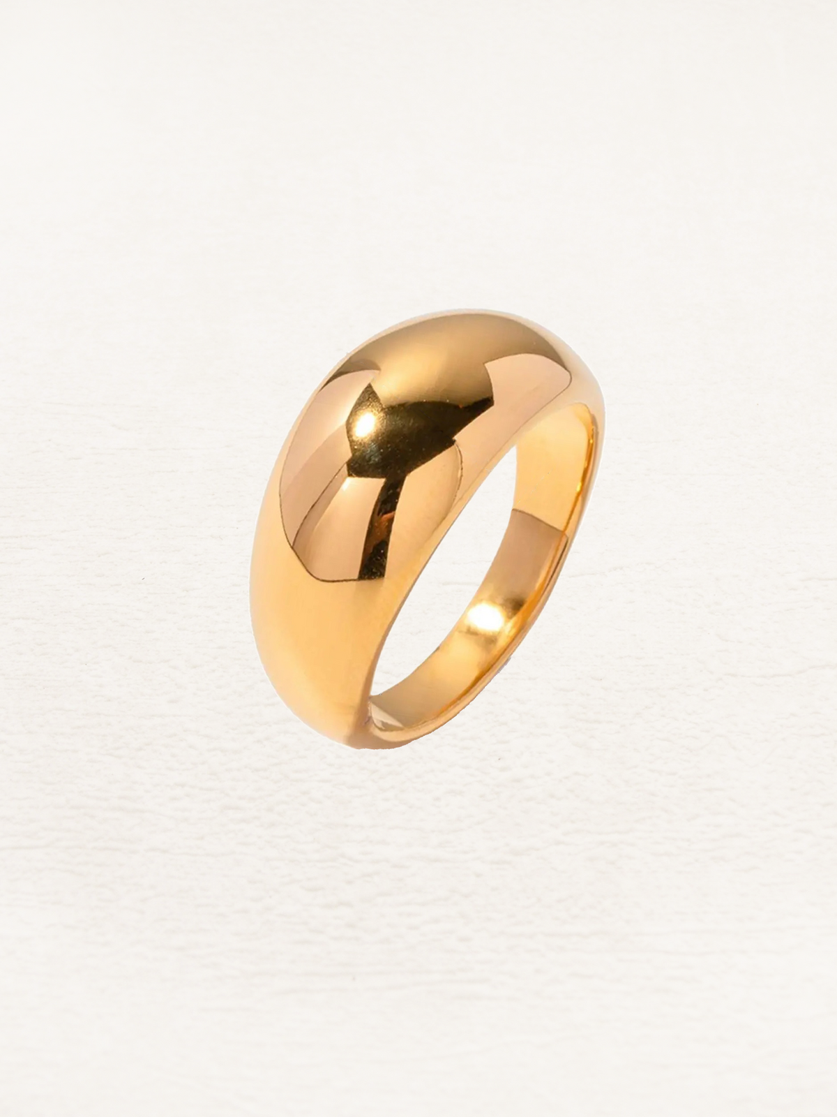 Saar Chunky Ring Gold