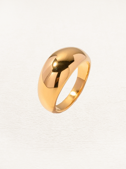 Saar Chunky Ring Gold