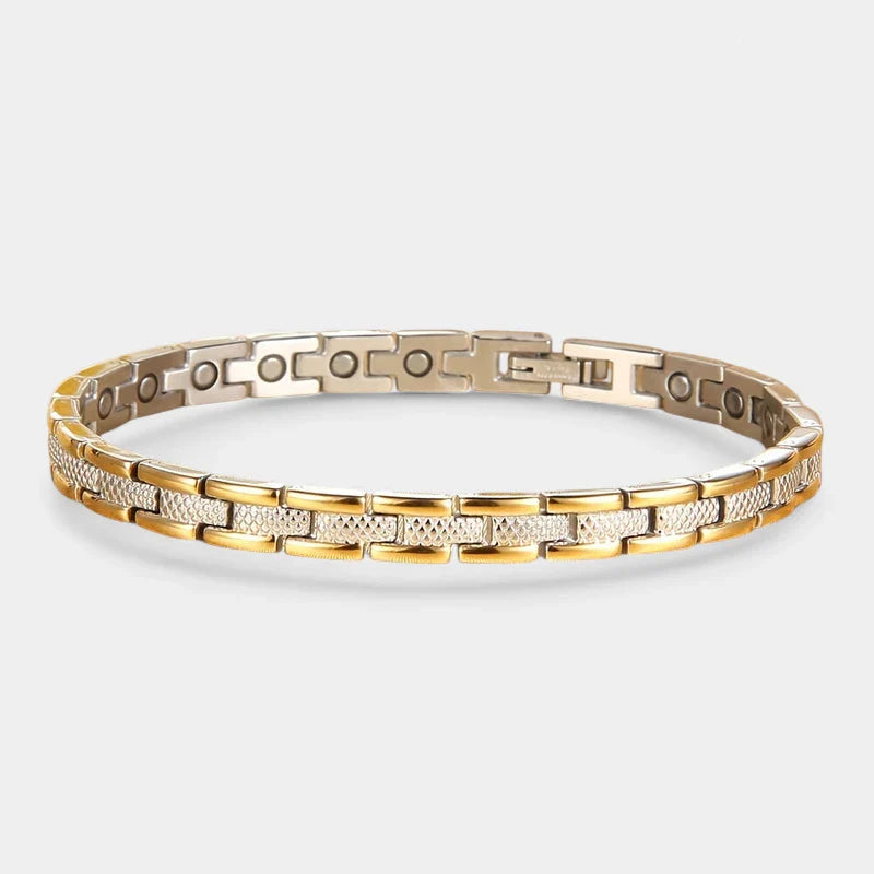 Virelle | Women's Bracelet – Titanium Steel, Magnetic Design, Adjustable Length