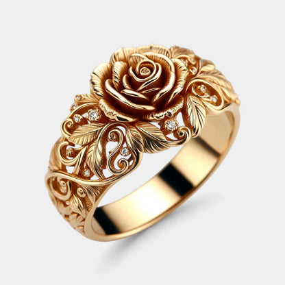 Virelle | Golden Flower Ring